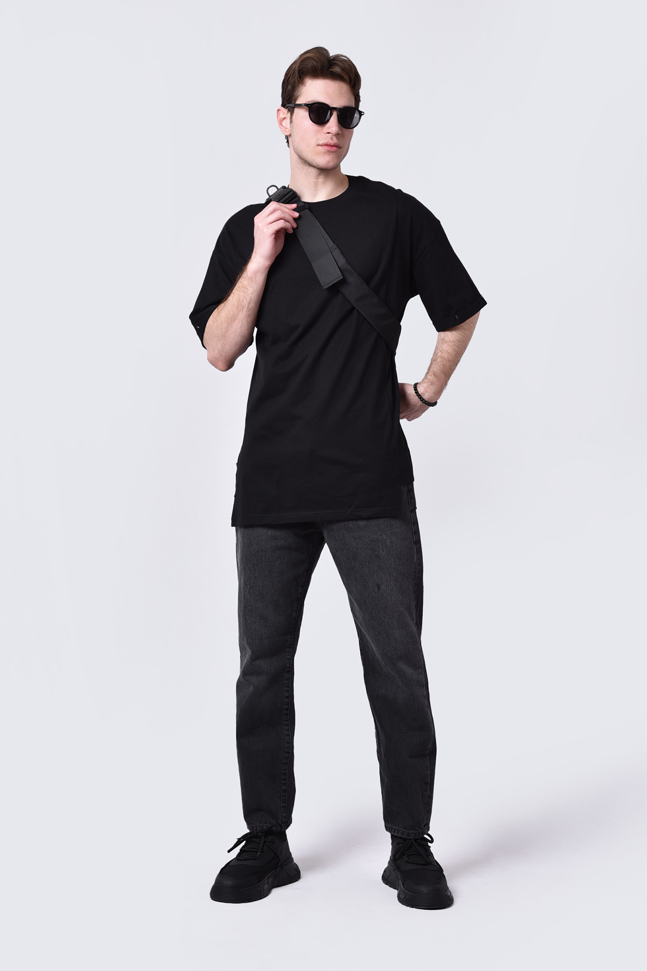 تیشرت آستین کوتاه چاپی مردانه