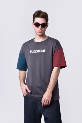 تیشرت آستین کوتاه چاپی مردانه