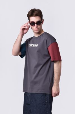 تیشرت آستین کوتاه چاپی مردانه