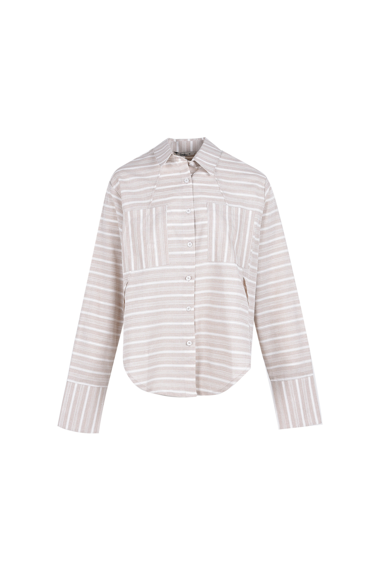 شومیز آستین بلند راه راه زنانه