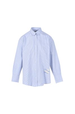 مانتو غیر رسمی راه راه زنانه