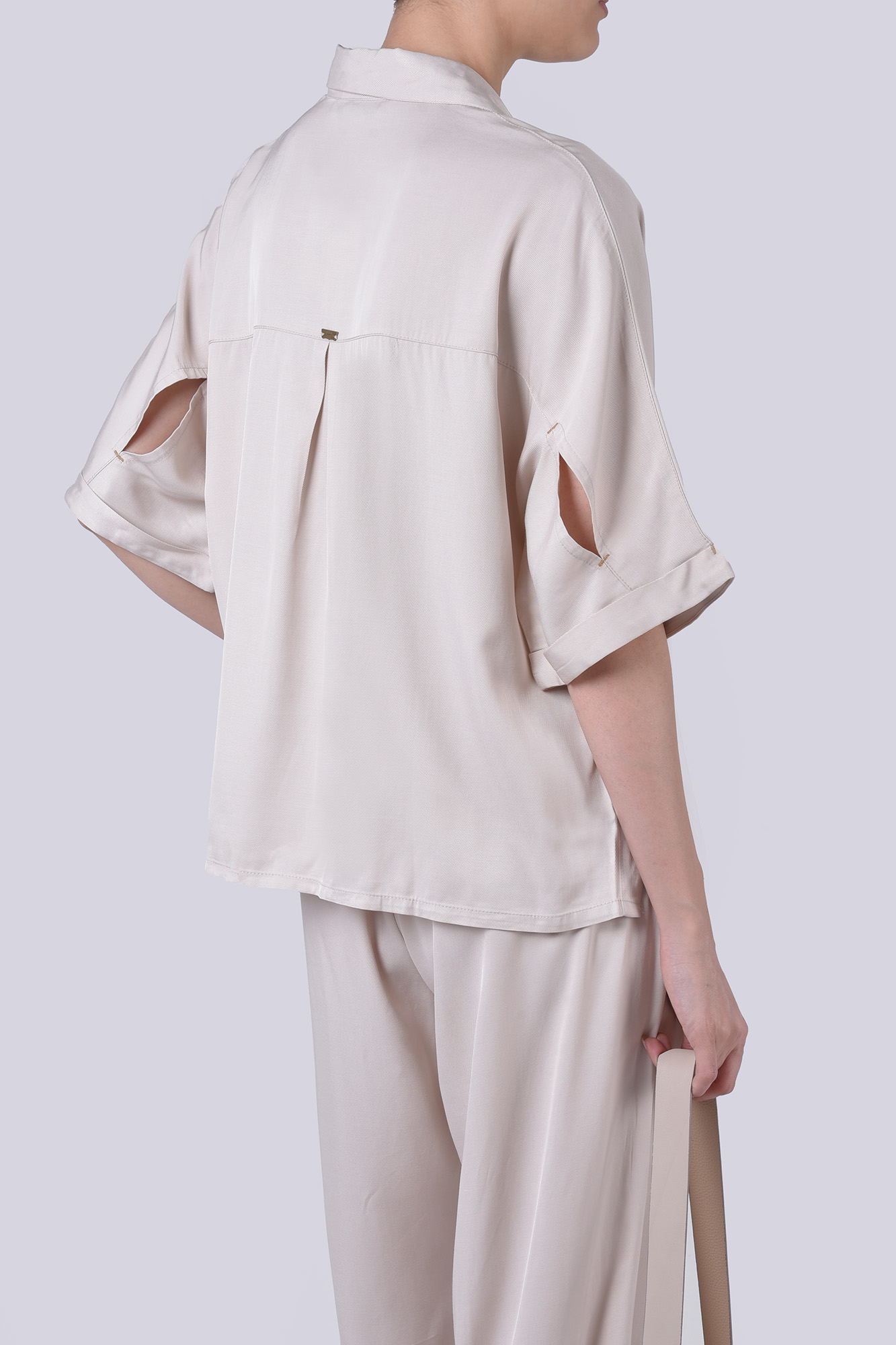 شومیز آستین کوتاه ساده زنانه