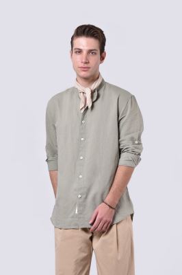 پیراهن یقه فرنچ