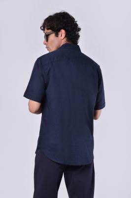 پیراهن آستین کوتاه یقه دار