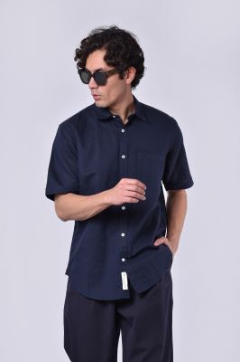 پیراهن آستین کوتاه یقه دار