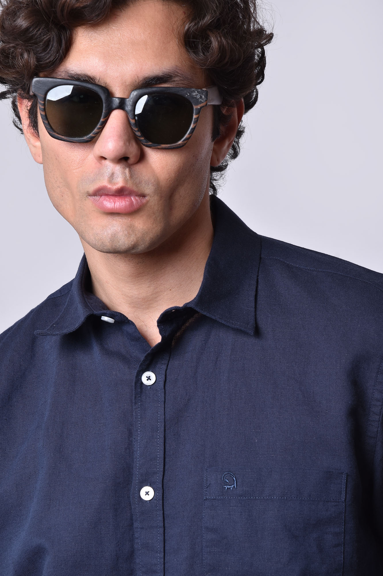 پیراهن آستین کوتاه یقه دار