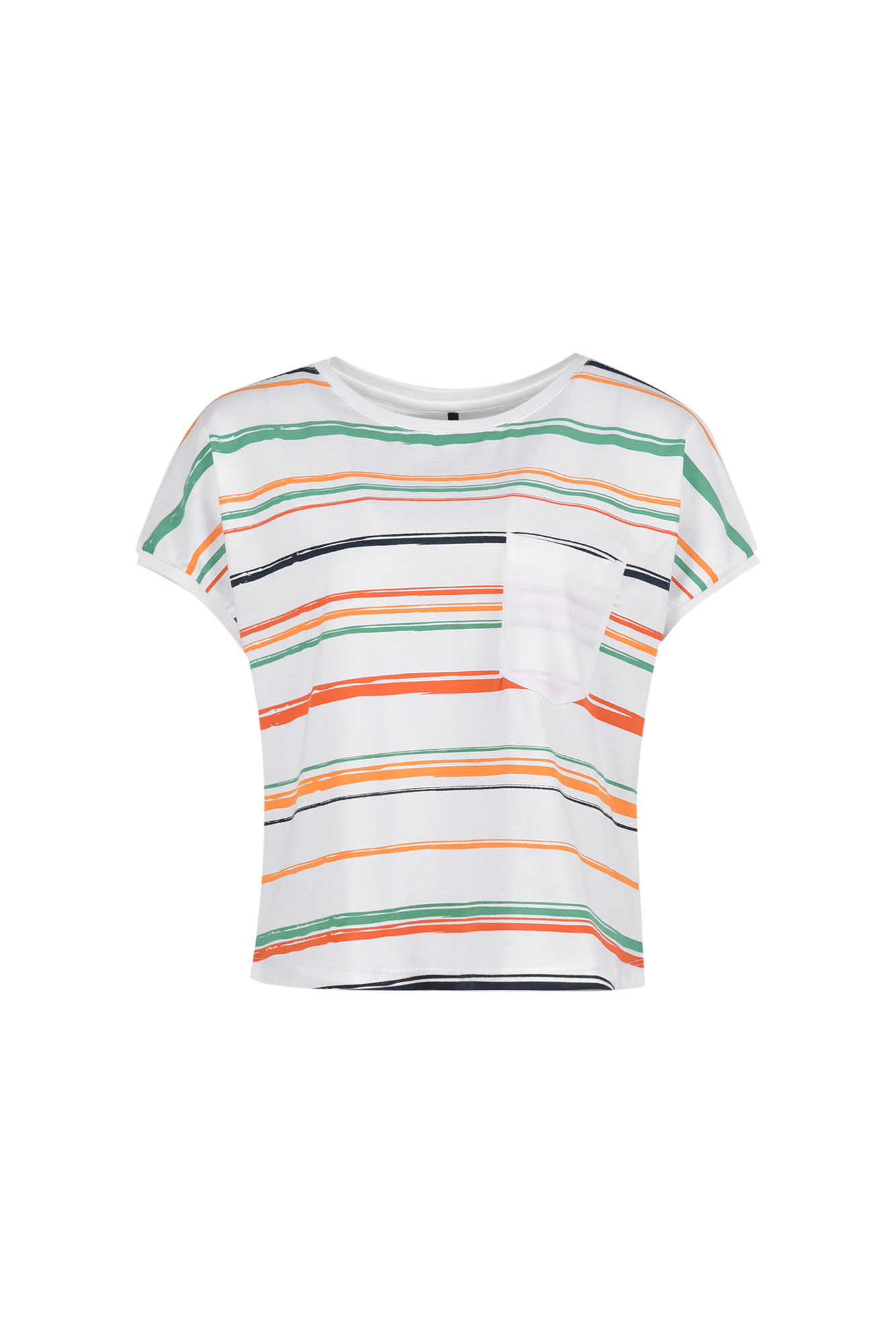 تیشرت آستین کوتاه چاپی زنانه