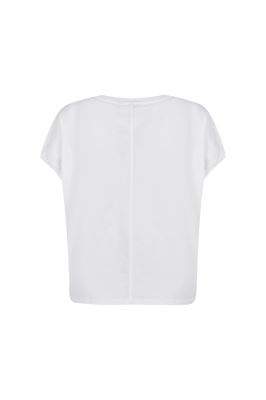 تیشرت آستین کوتاه چاپی زنانه