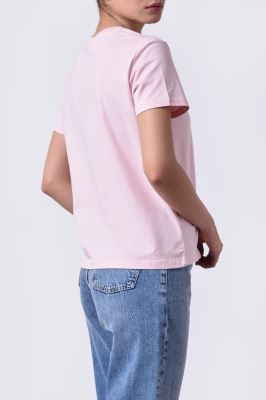 تیشرت آستین کوتاه چاپی زنانه