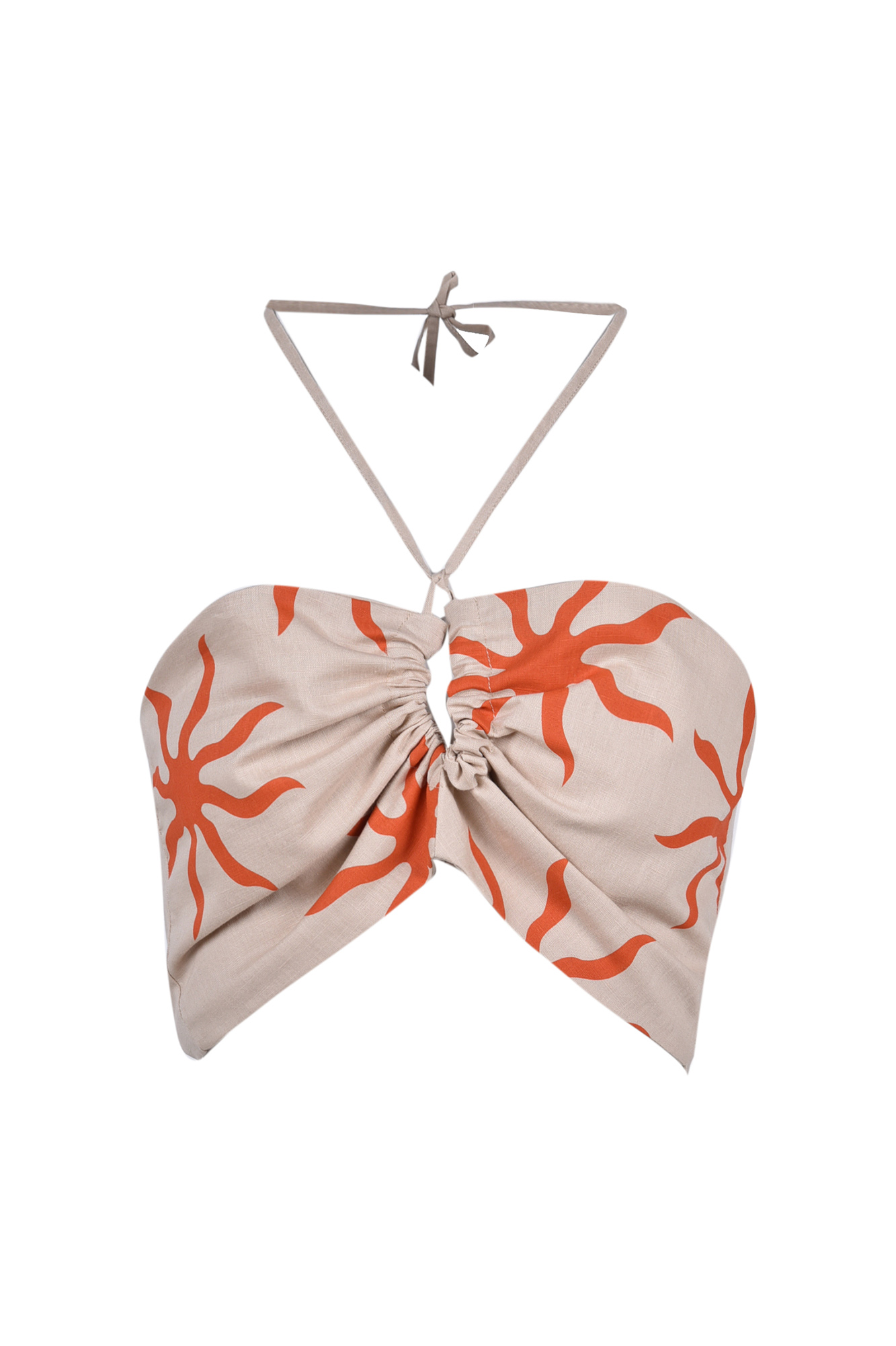 تاپ پیراهنی چاپی زنانه