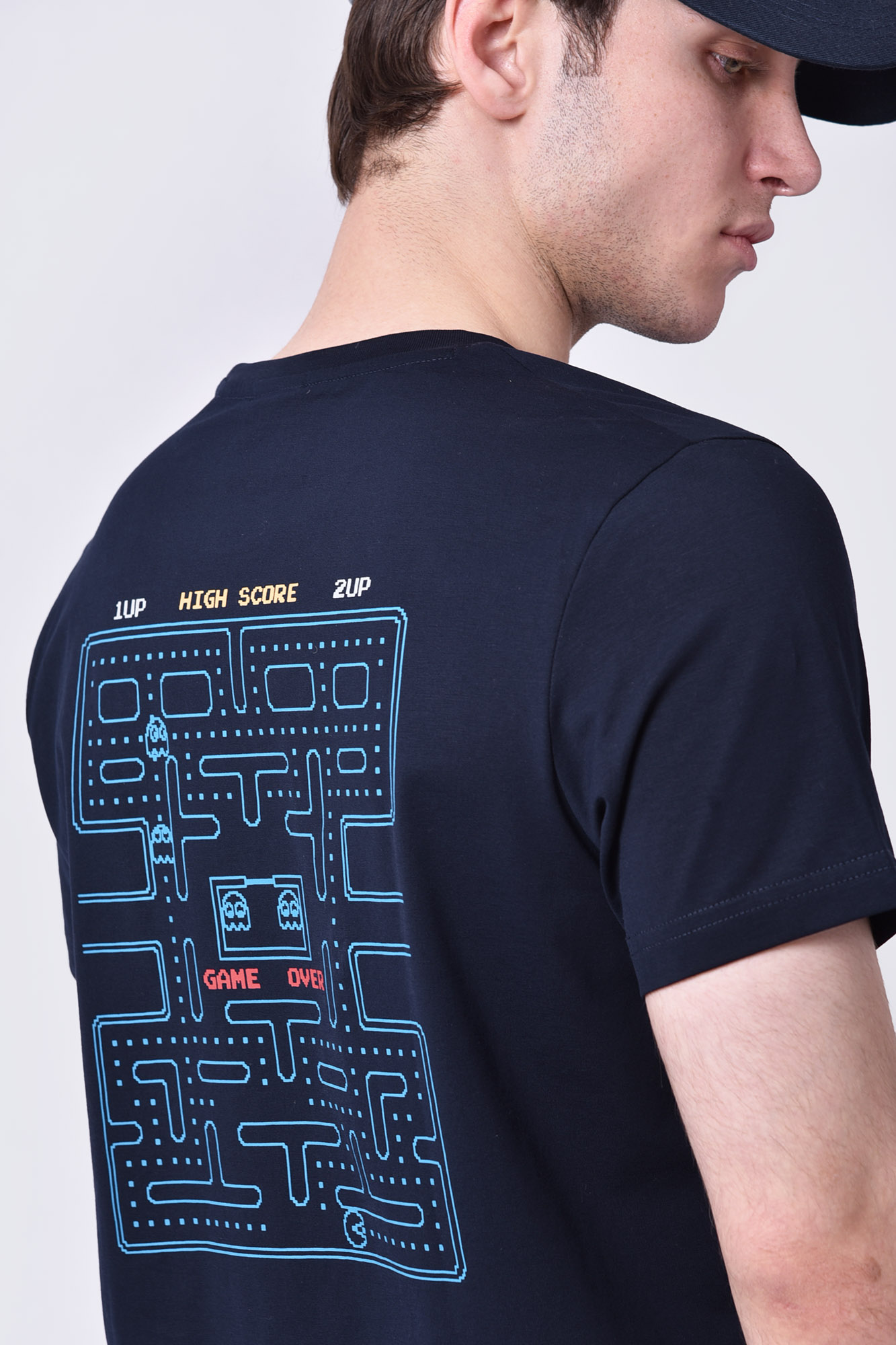 تیشرت آستین کوتاه چاپی مردانه