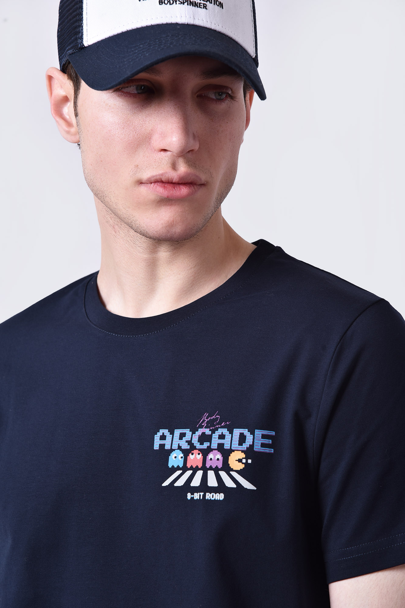 تیشرت آستین کوتاه چاپی مردانه