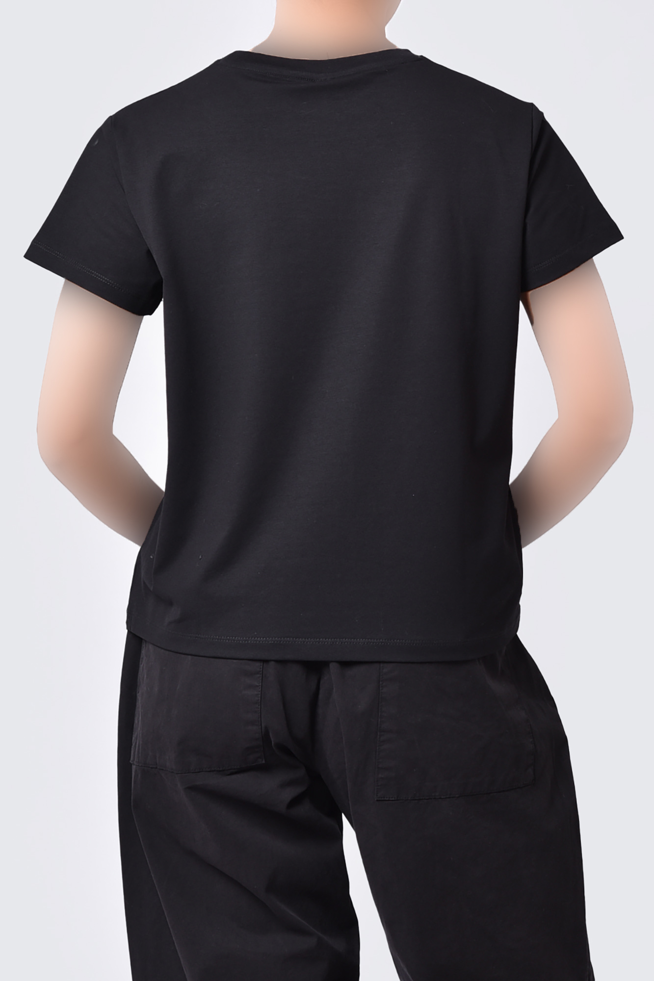 تیشرت آستین کوتاه چاپی زنانه