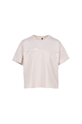 تیشرت آستین کوتاه ساده زنانه