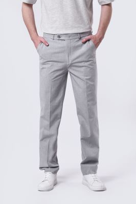 شلوار پارچه ای اسلیم ساده مردانه