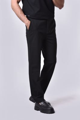 شلوار پارچه ای اسلیم ساده مردانه