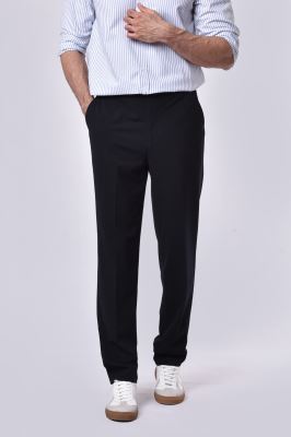 شلوار پارچه ای اسلیم ساده مردانه