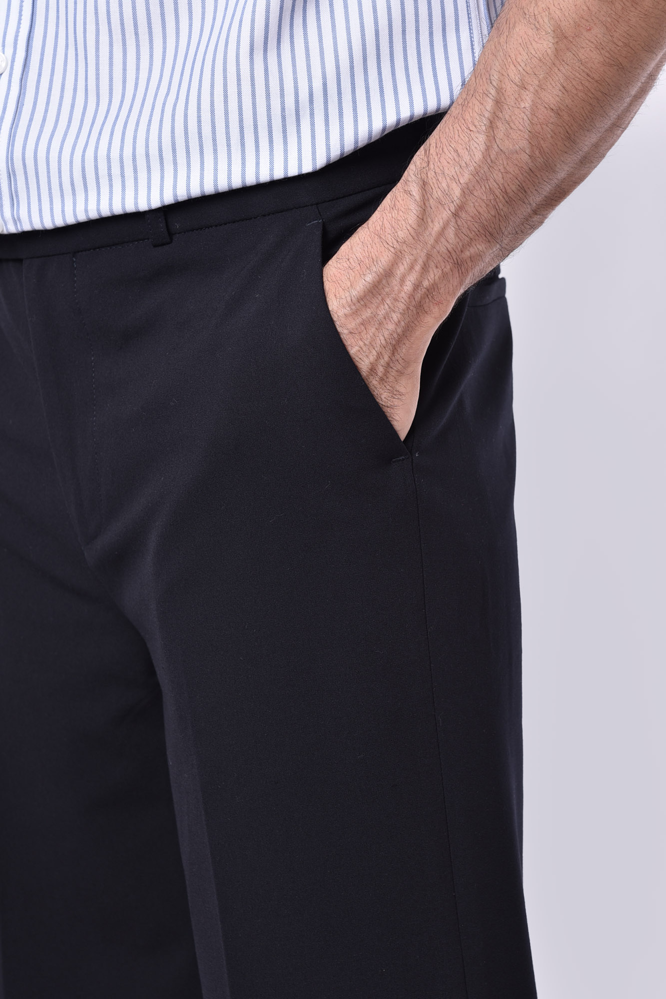 شلوار پارچه ای اسلیم ساده مردانه