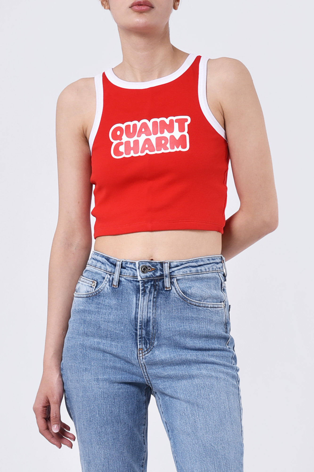 تاپ تیشرتی چاپی زنانه