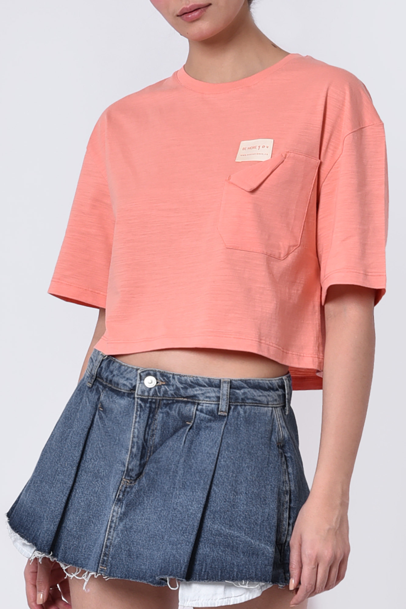 تیشرت آستین کوتاه ساده زنانه