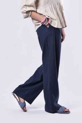 شلوار پارچه ای ساده زنانه