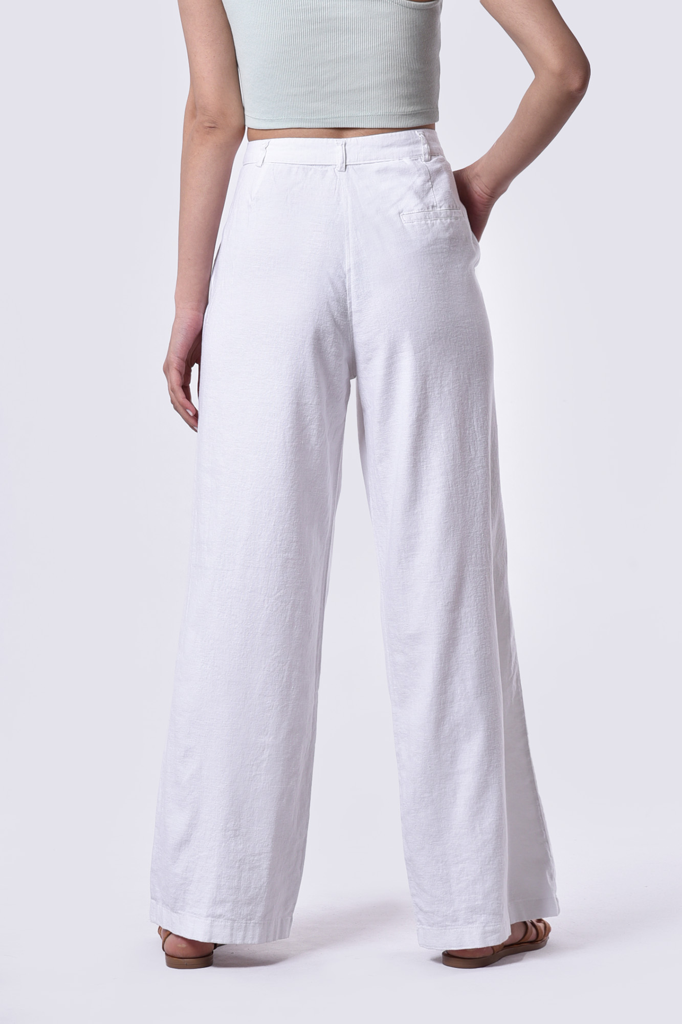 شلوار پارچه ای ساده زنانه