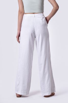 شلوار پارچه ای ساده زنانه