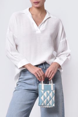 بلوز آستین بلند ساده زنانه