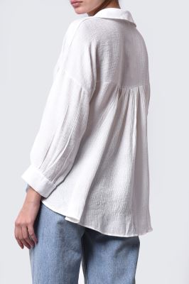 بلوز آستین بلند ساده زنانه