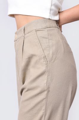 شلوار پارچه ای ساده زنانه