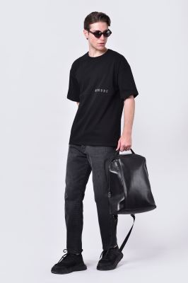 تیشرت آستین کوتاه چاپی مردانه