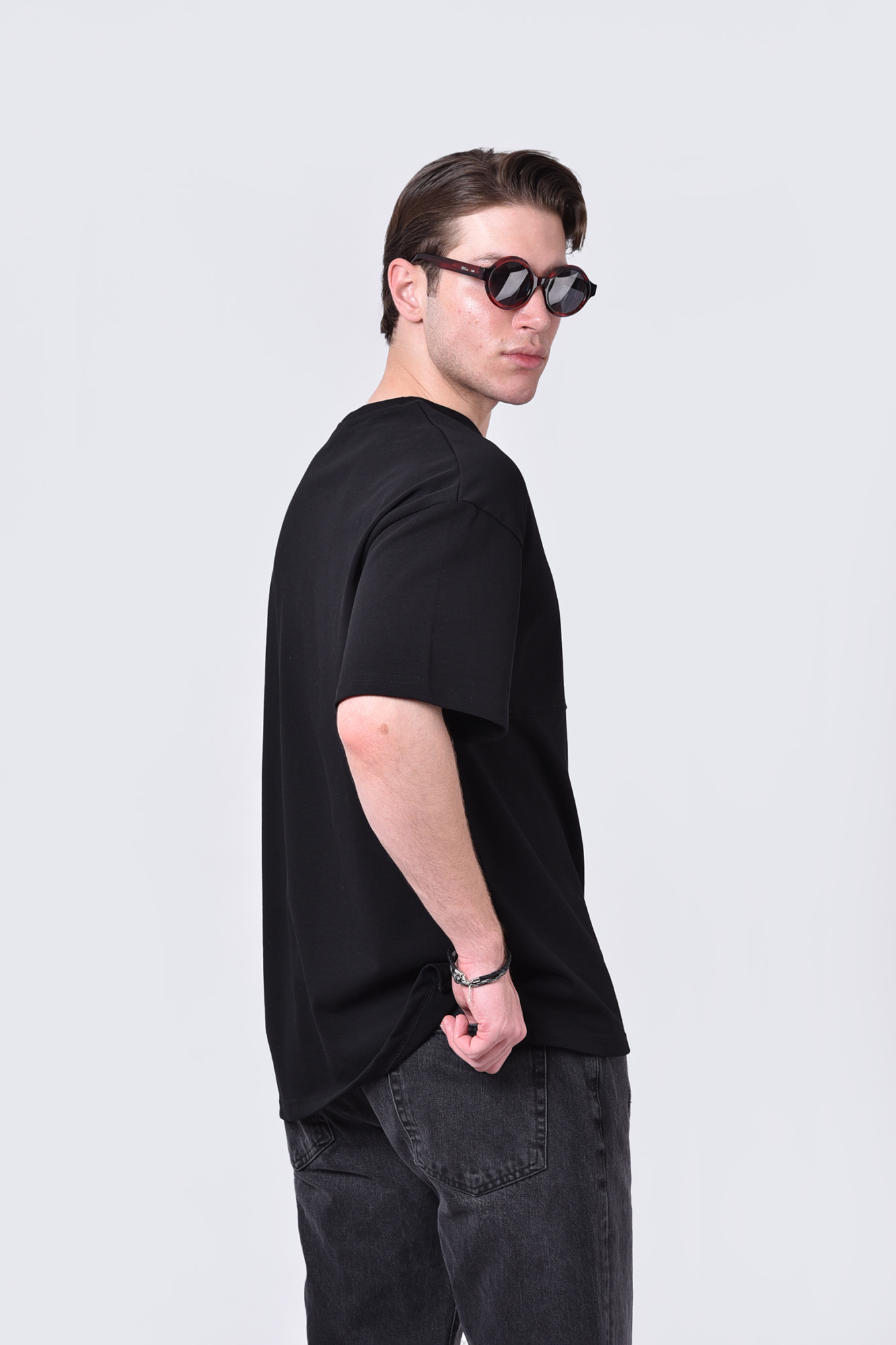 تیشرت آستین کوتاه چاپی مردانه