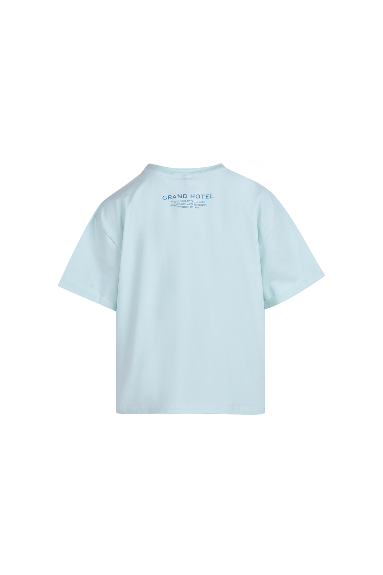 تیشرت آستین کوتاه چاپی زنانه