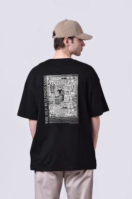 تیشرت آستین کوتاه چاپی مردانه