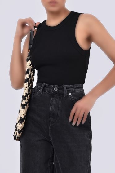 تاپ تیشرتی ساده زنانه