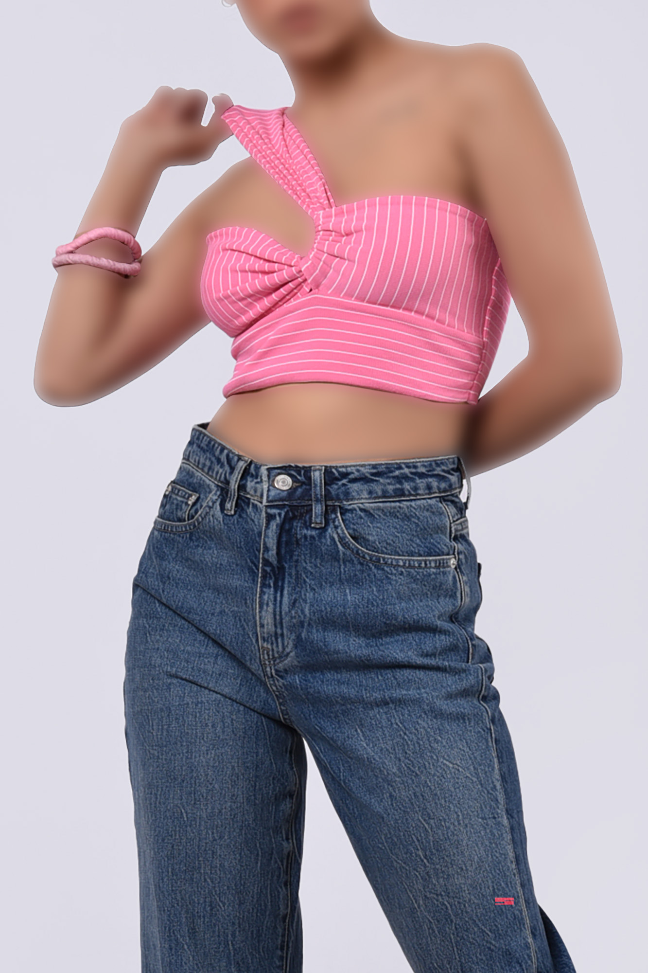 تاپ تیشرتی راه راه زنانه