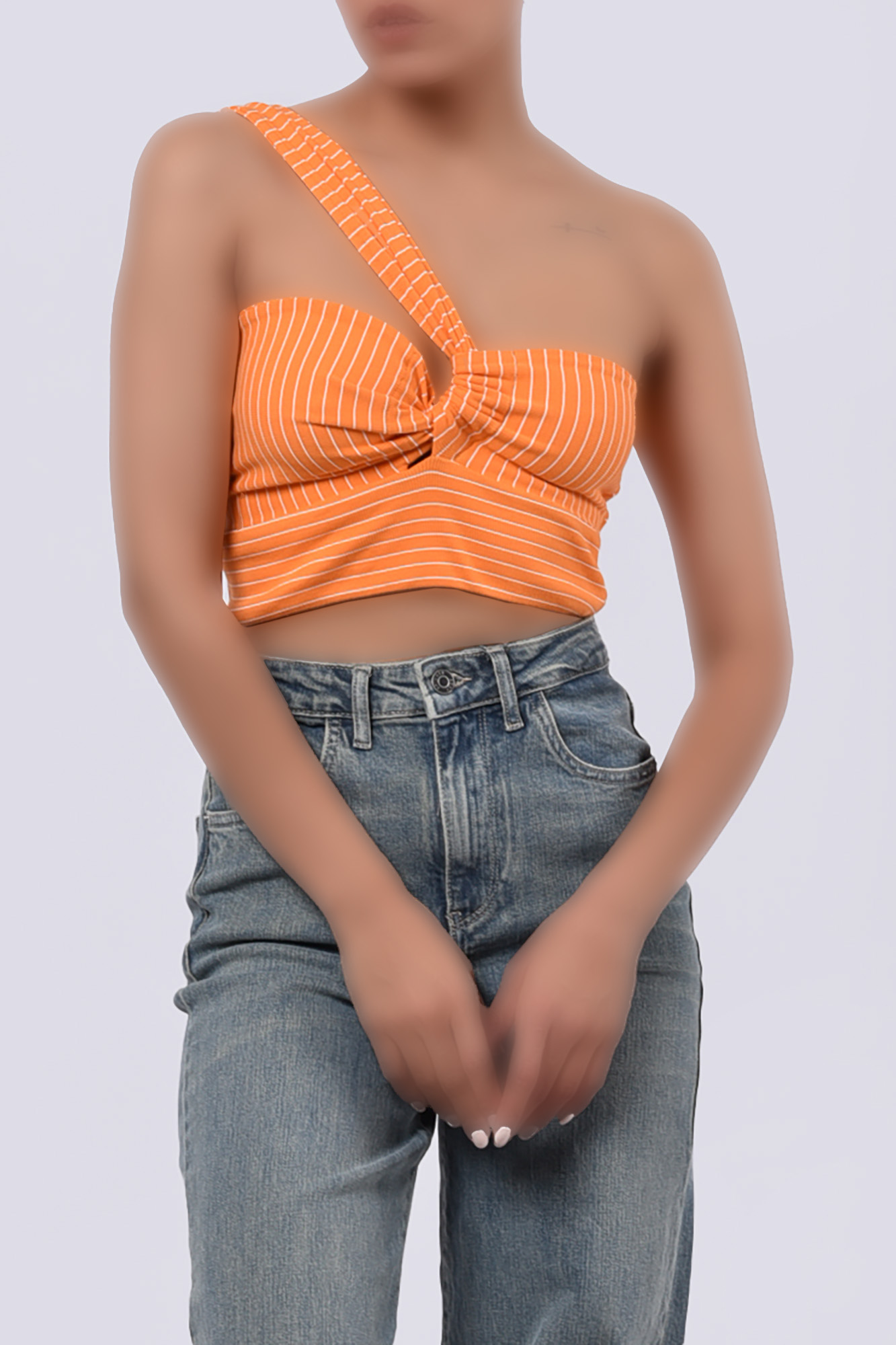 تاپ تیشرتی راه راه زنانه