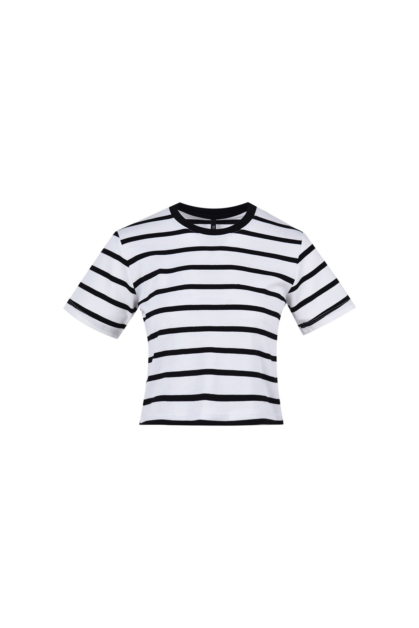 تیشرت آستین کوتاه راه راه زنانه