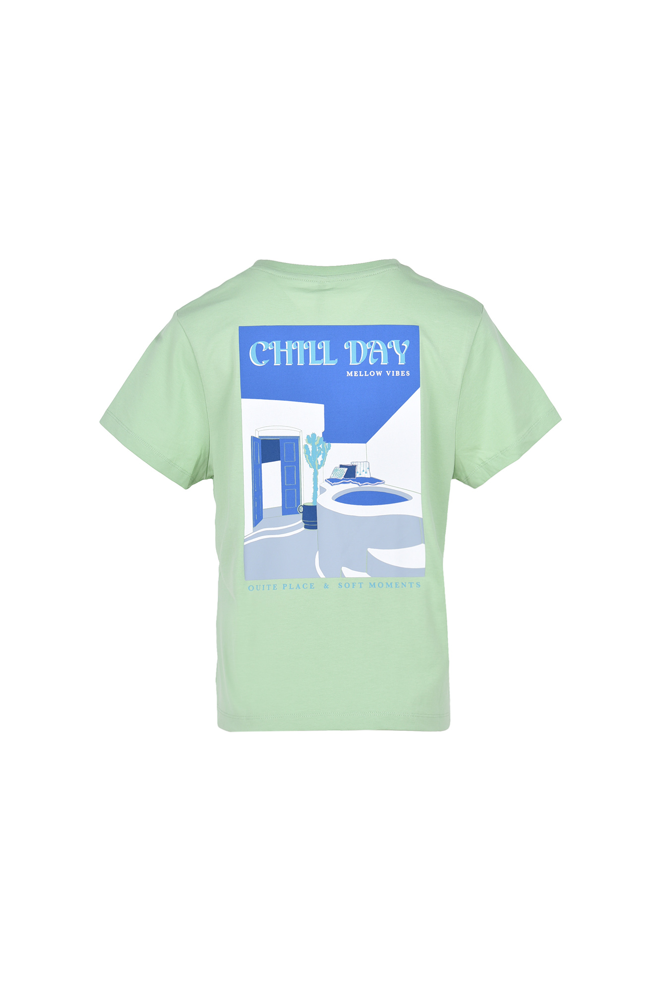 تیشرت آستین کوتاه چاپی زنانه