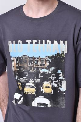 تیشرت آستین کوتاه چاپی