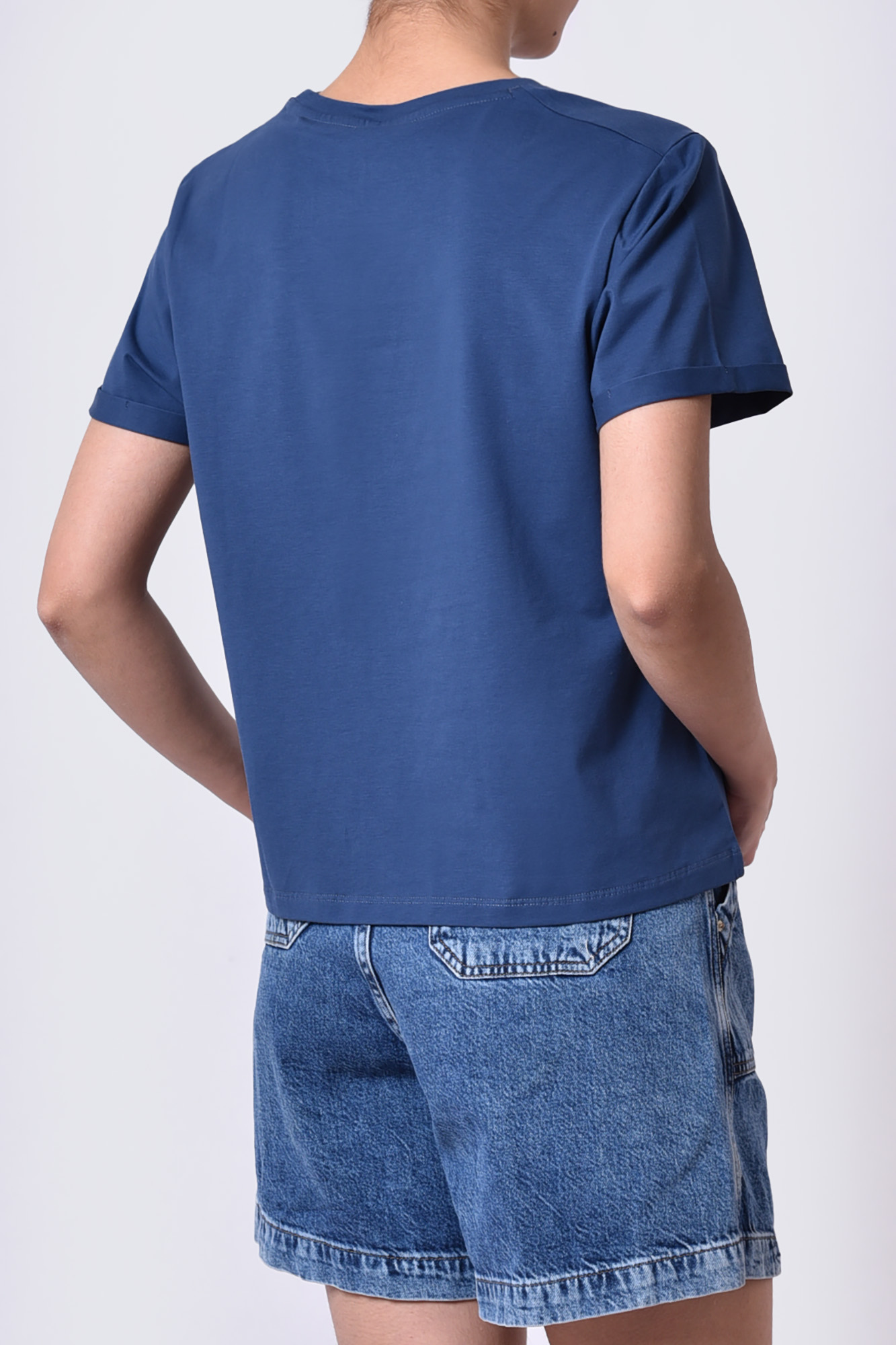 تیشرت آستین کوتاه چاپی زنانه