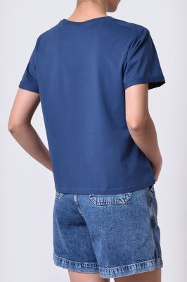 تیشرت آستین کوتاه چاپی زنانه