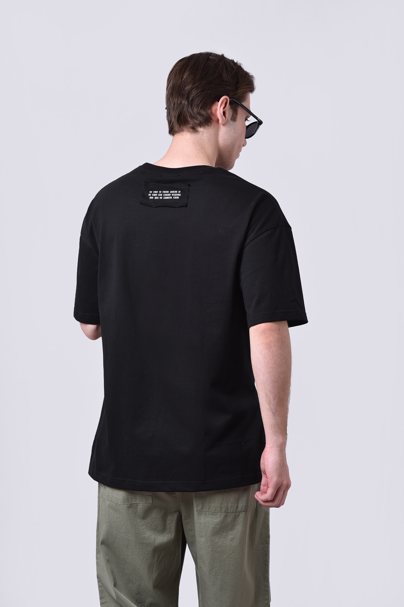 تیشرت آستین کوتاه چاپی مردانه