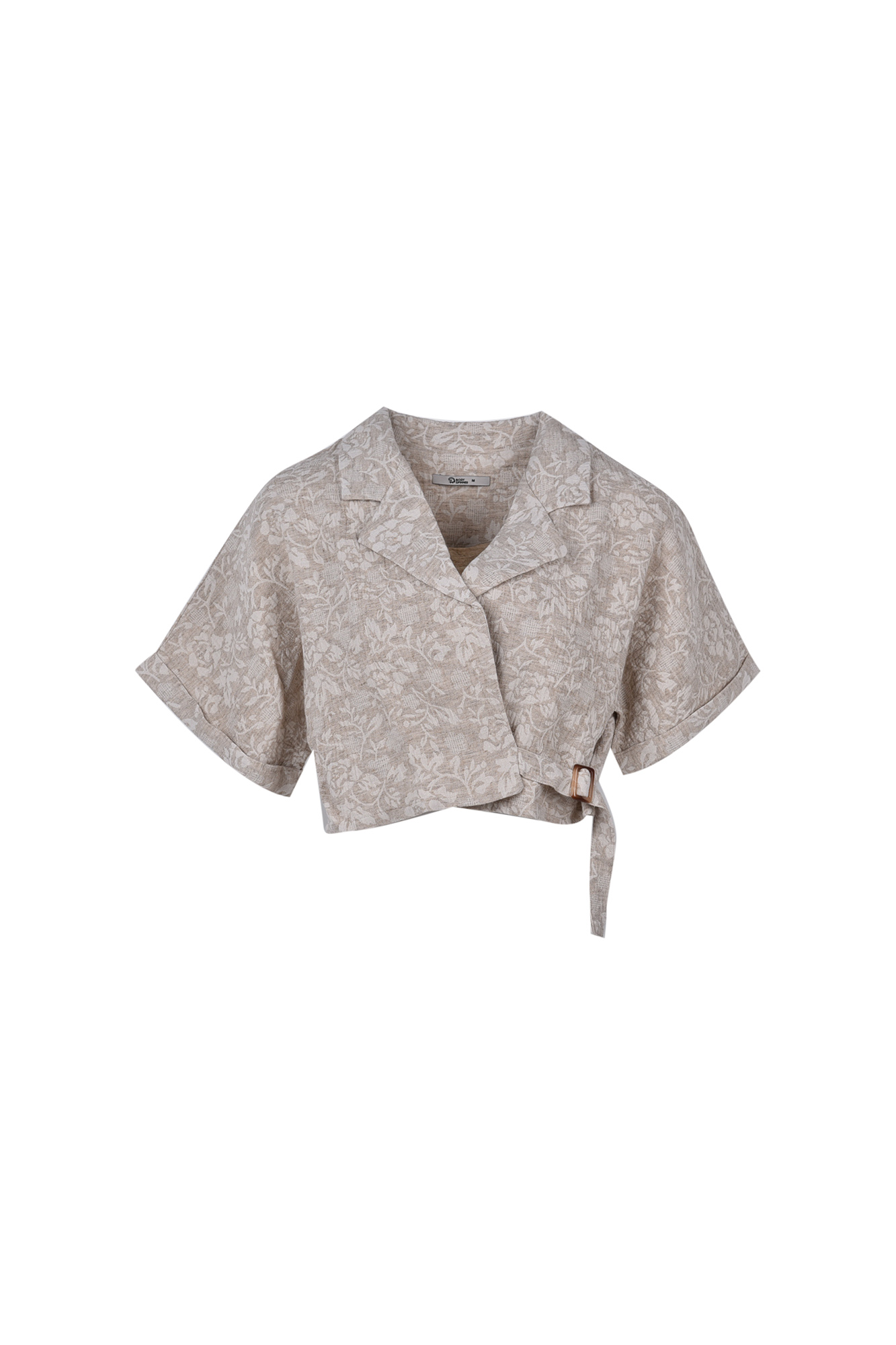 بلوز آستین کوتاه طرحدار زنانه