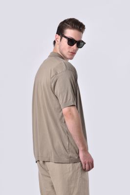 پیراهن بافت ساده مردانه