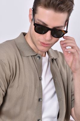 پیراهن بافت ساده مردانه