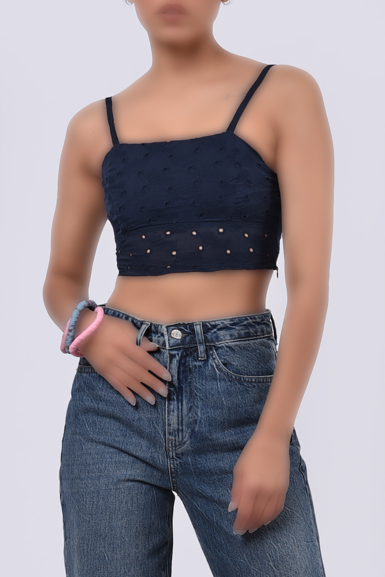 تاپ پیراهنی ساده زنانه