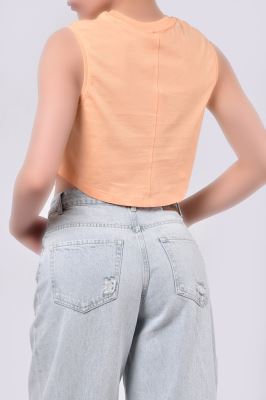 تاپ تیشرتی چاپی زنانه