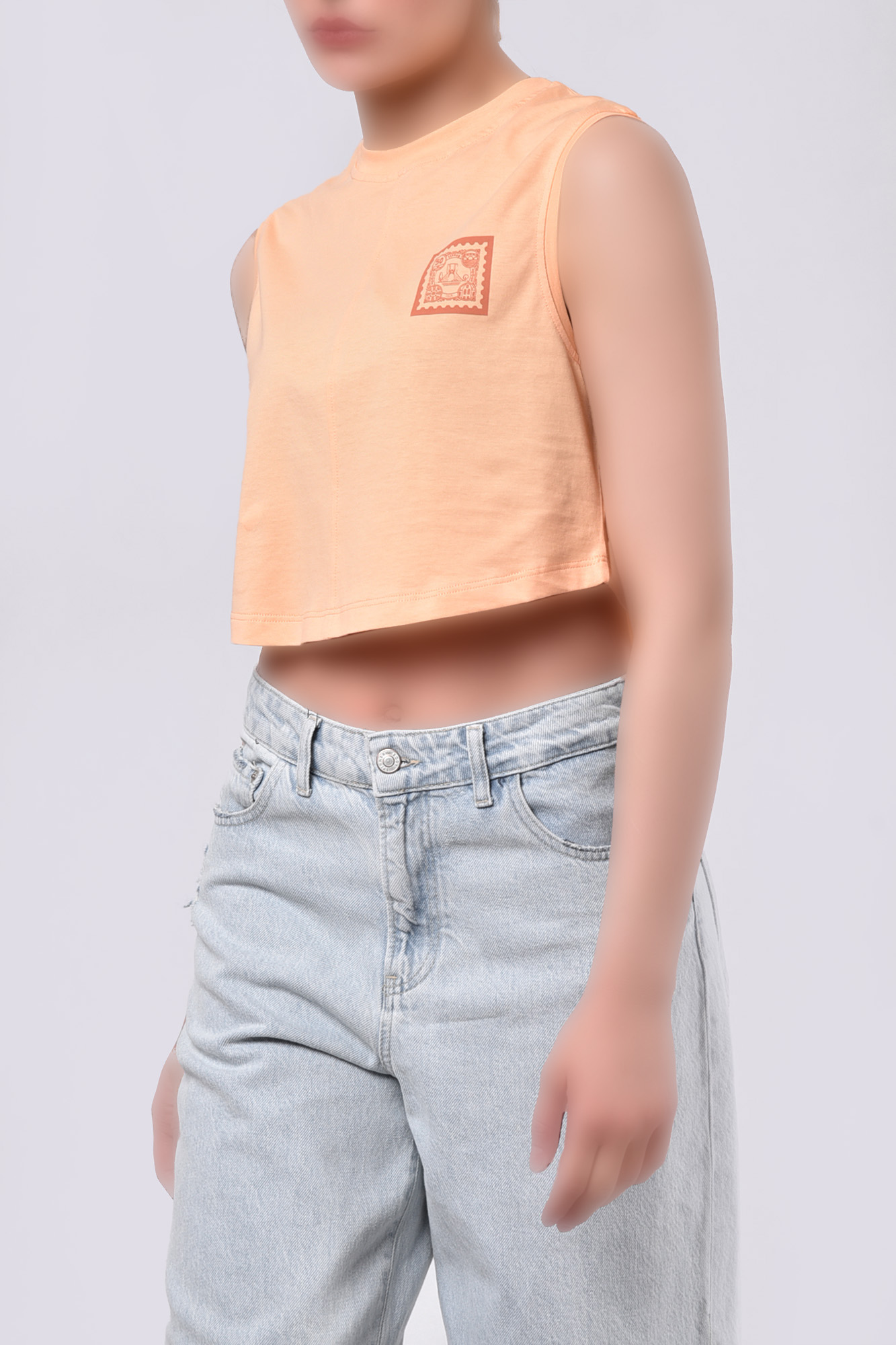 تاپ تیشرتی چاپی زنانه