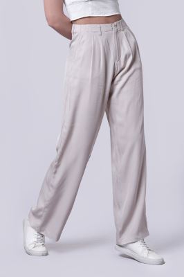 شلوار پارچه ای ساده زنانه